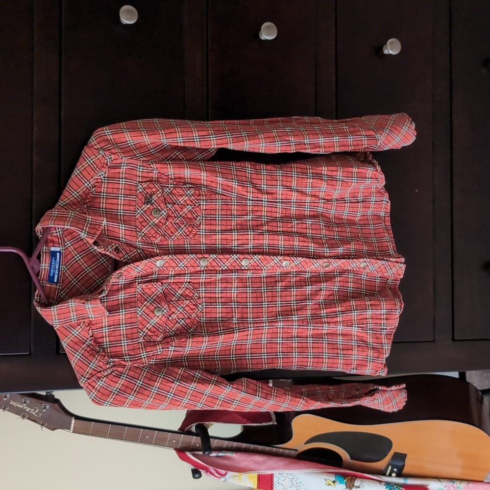 Burberry London Blue Label flannel shirt